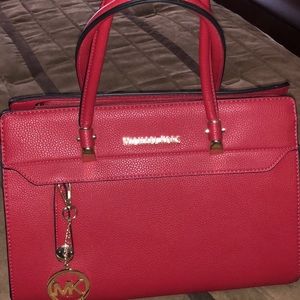 Fake MK red purse
